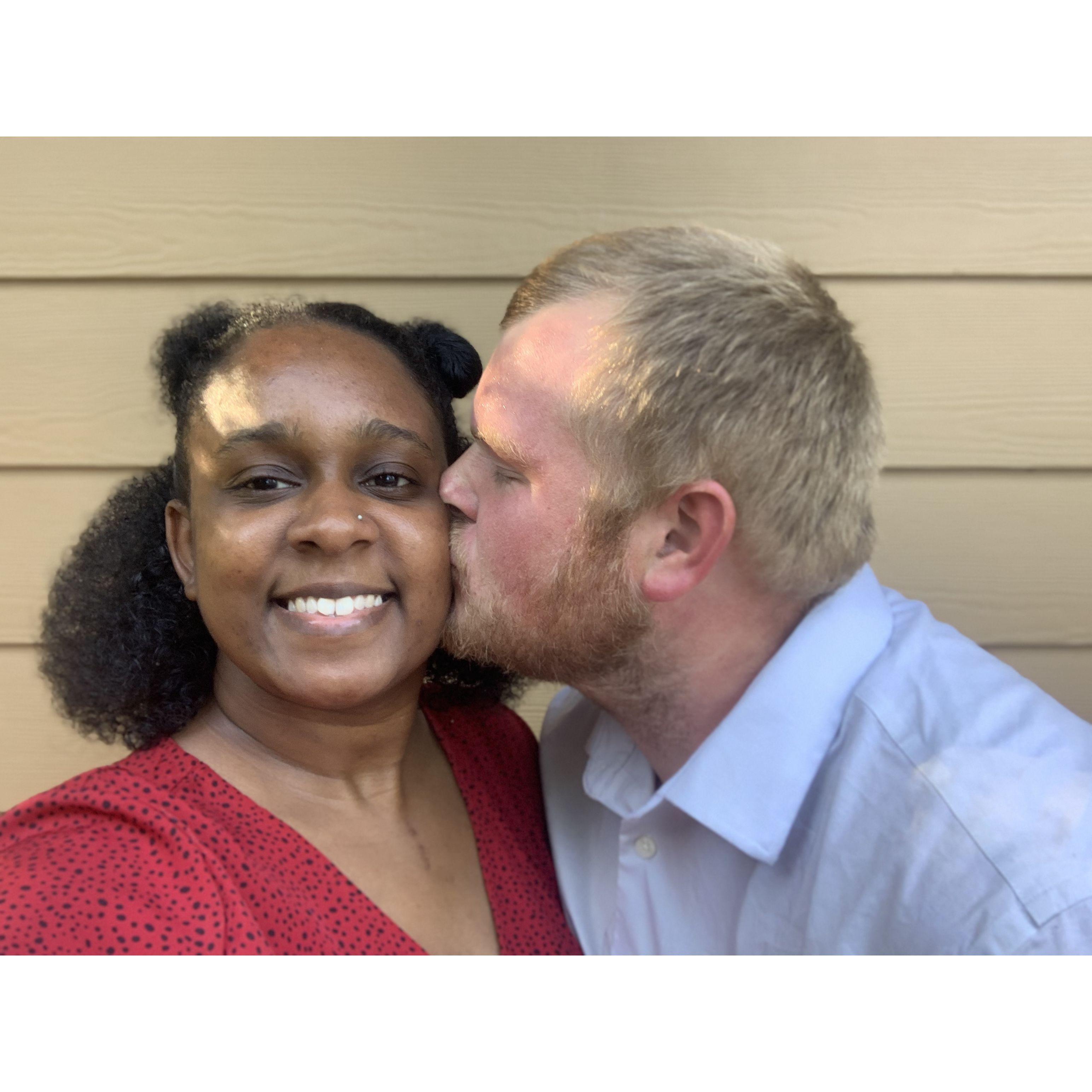 Celebrating birthdays together for the first time! For mine in August, Andrew took me out for dinner at Sutter Street Steakhouse in Folsom.