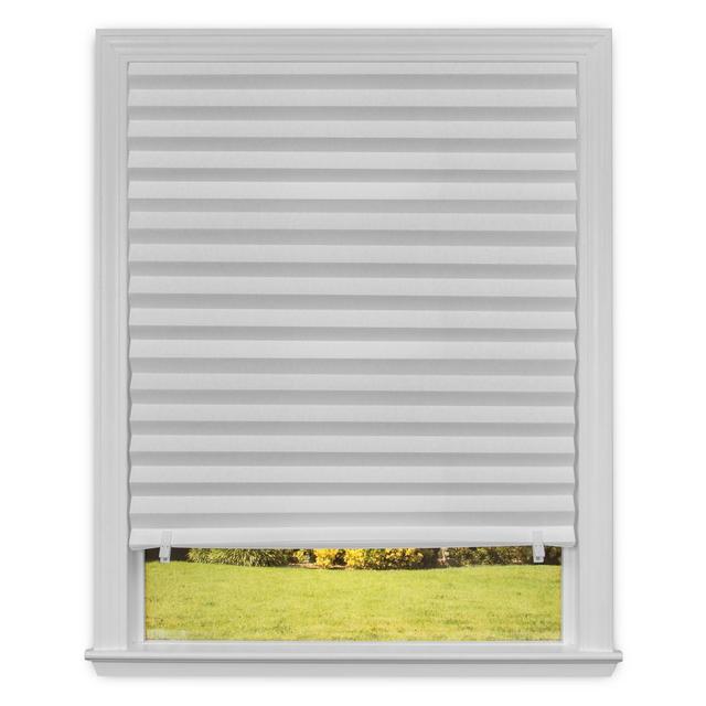 Redi Shade 36-Inch x 72-Inch Light Filtering Cordless Paper Window Shade in White