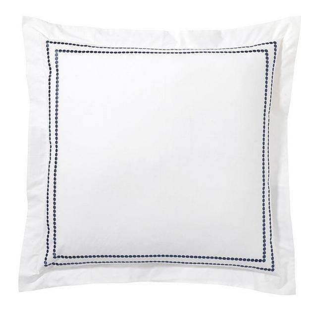 Pearl Organic Sham, Standard, Sea Glass