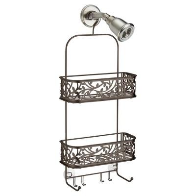 iDESIGN - Vine Bathroom Shower Caddy Bronze - InterDesign