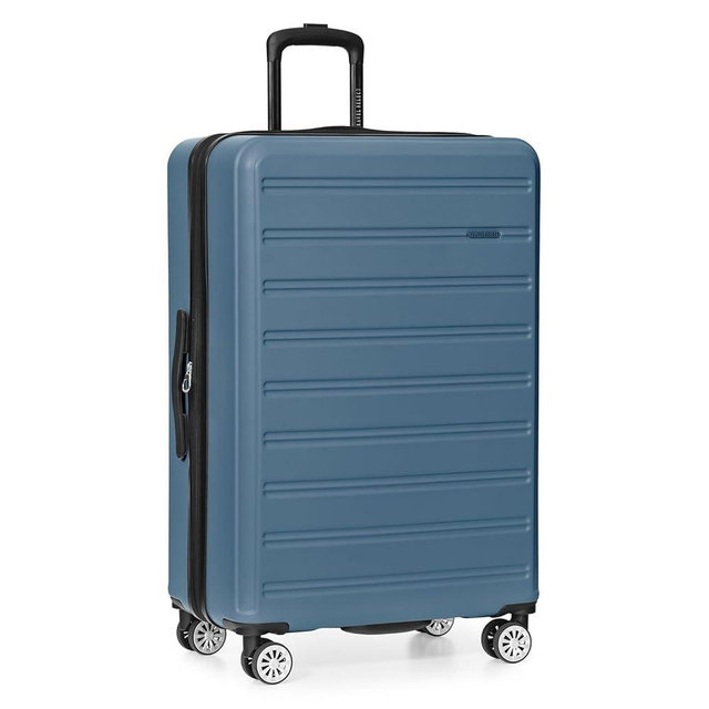 Travel Select Snowcreek Hardside Expandable Spinner Luggage, Navy, 30-Inch Large
