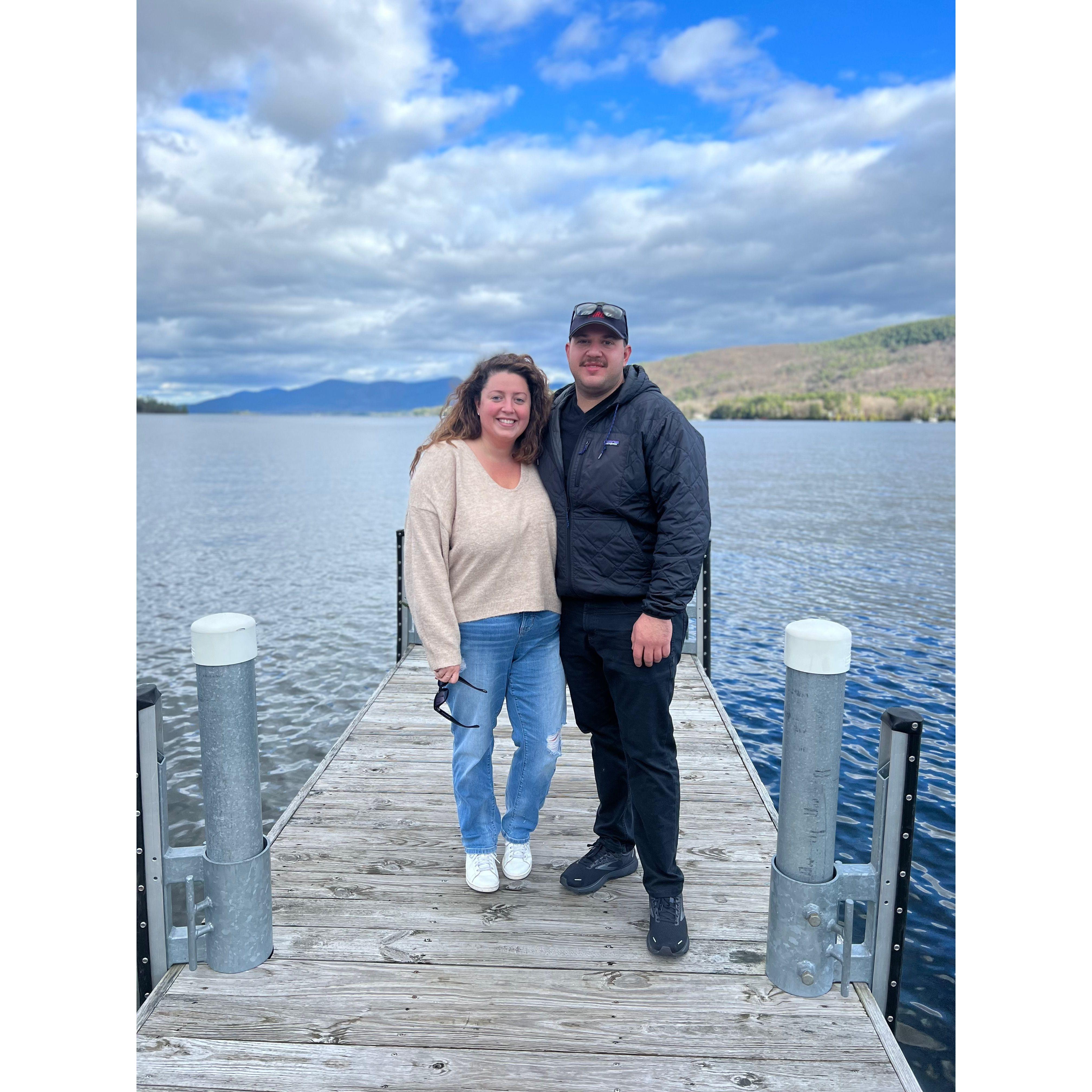 The last picture we took together before getting engaged!