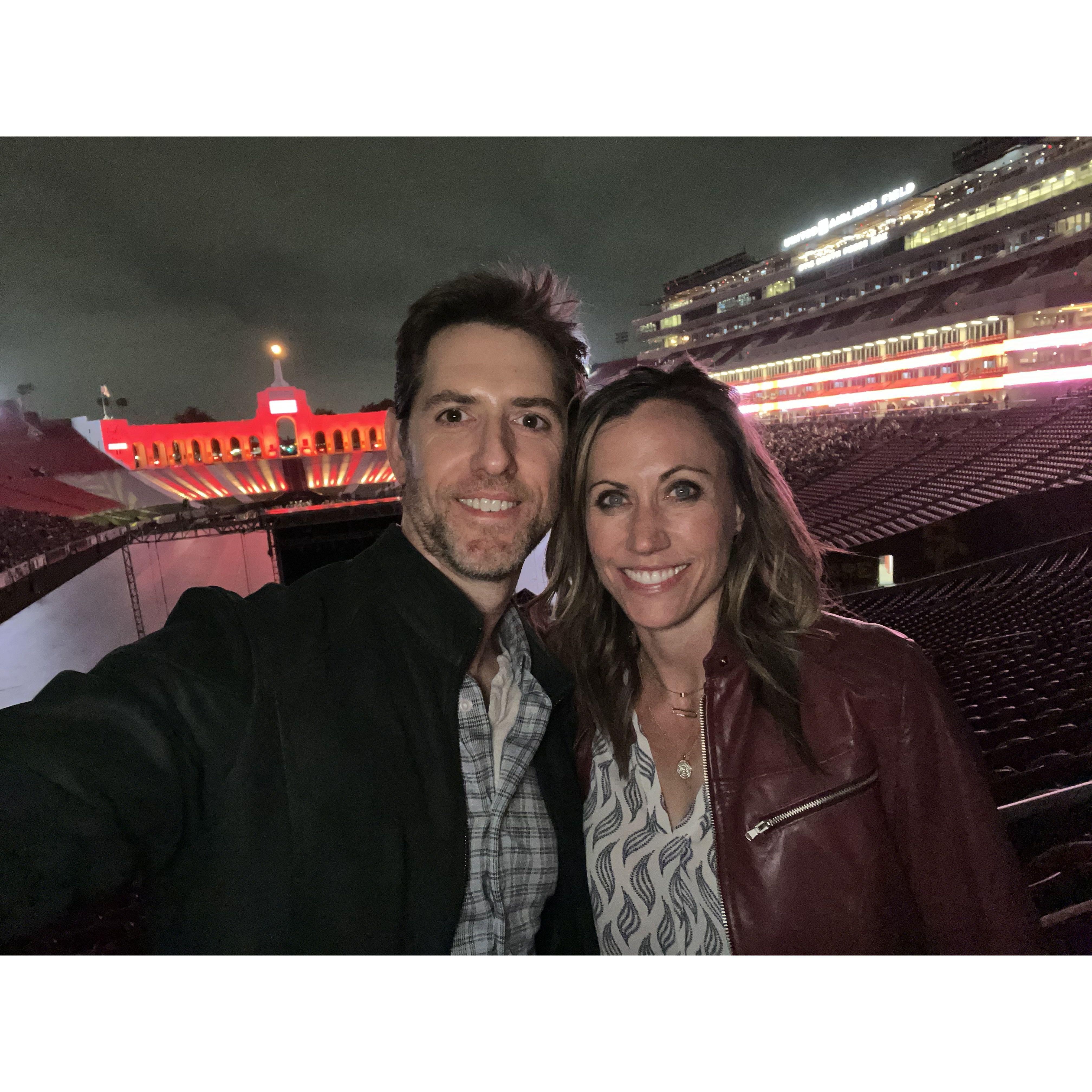 Adam's USC graduation night