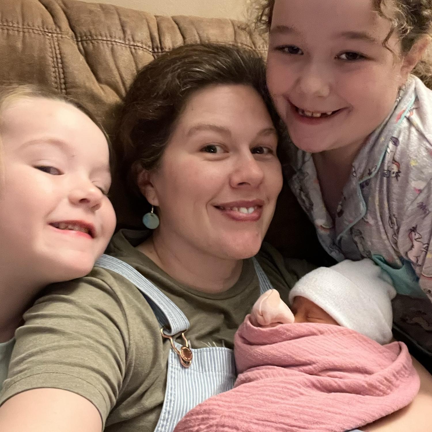 Jessie and the babies!