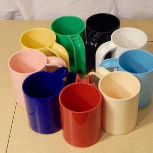 Heller Vignelli Mugs - mix and match - rainbow heller - Massimo Vignelli
