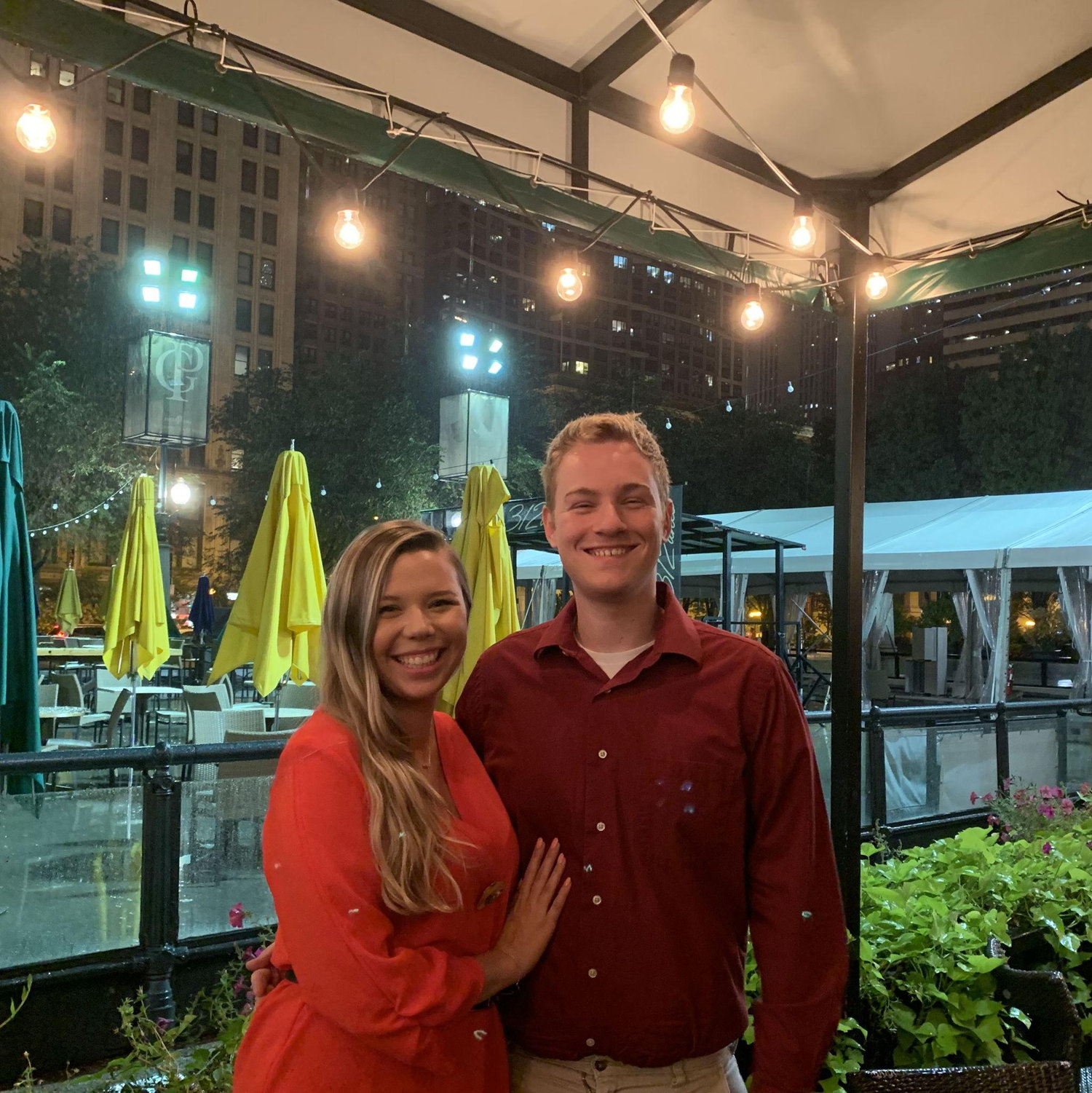 Our fourth anniversary in Chicago, IL