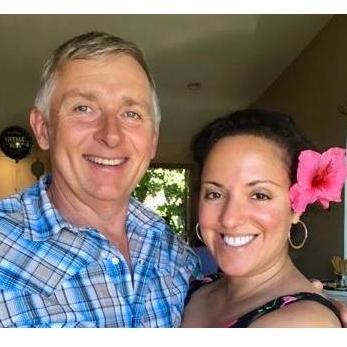 Hanging with friends at a birthday party.