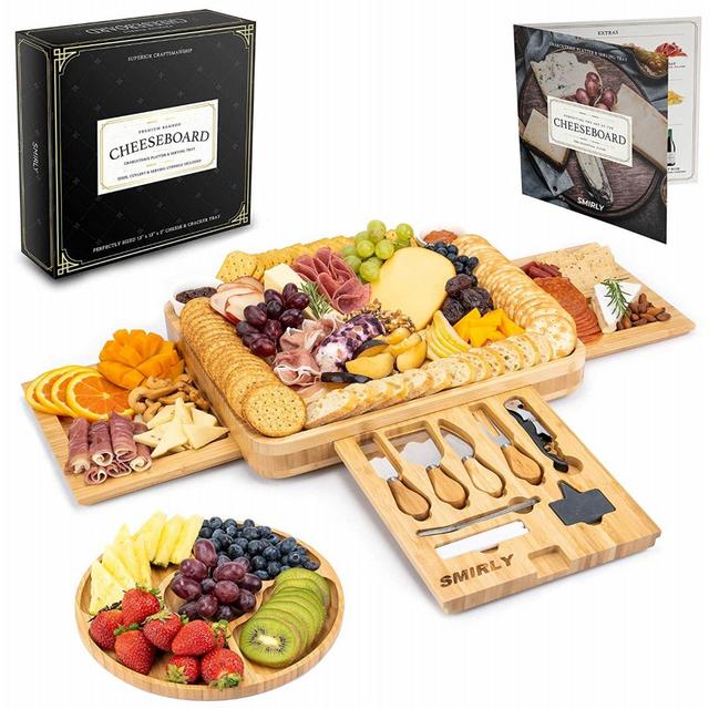 Charcuterie Platter for Wine, Cheese, Meat