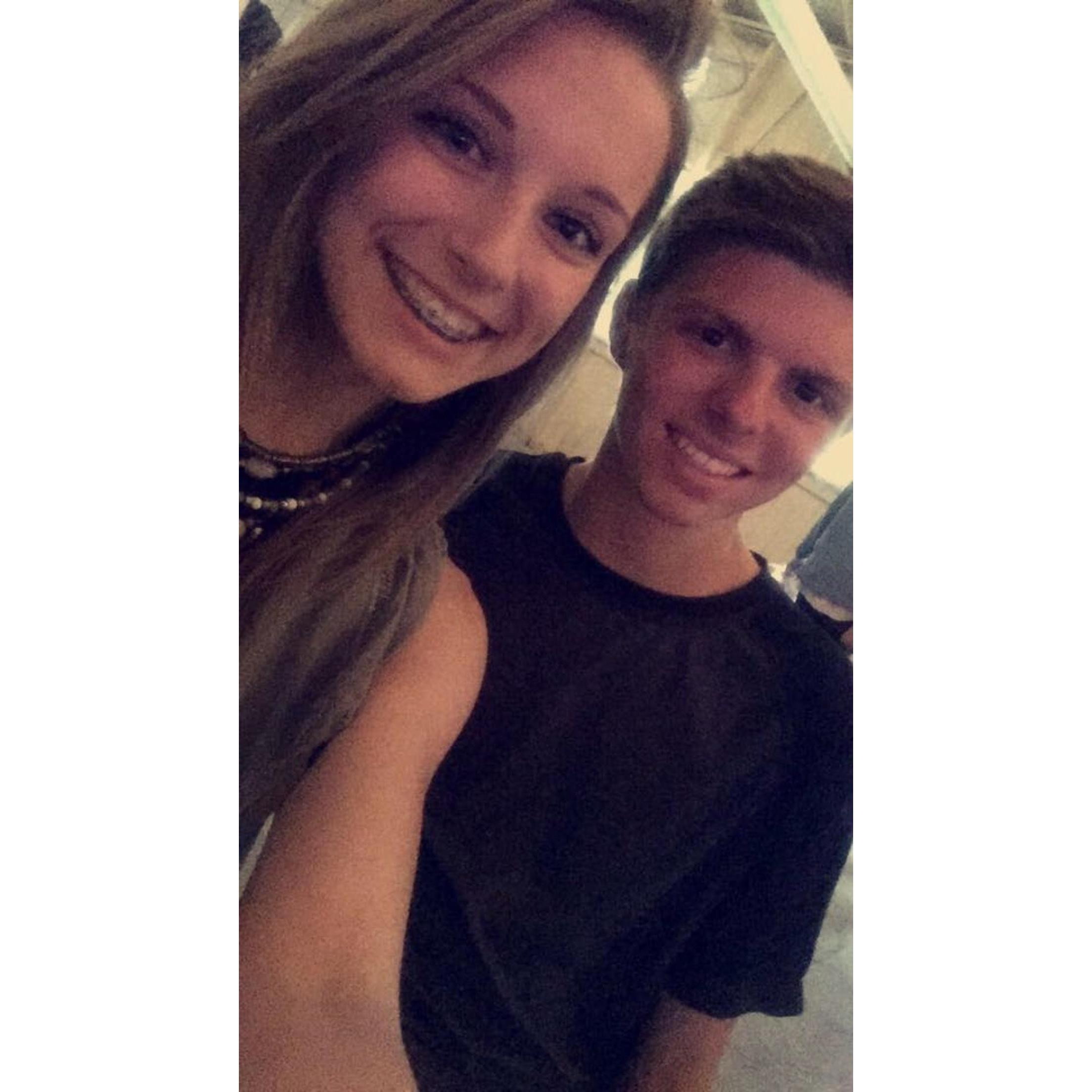 This picture was taken just a few days before Tristen asked Maleah to be his girlfriend.