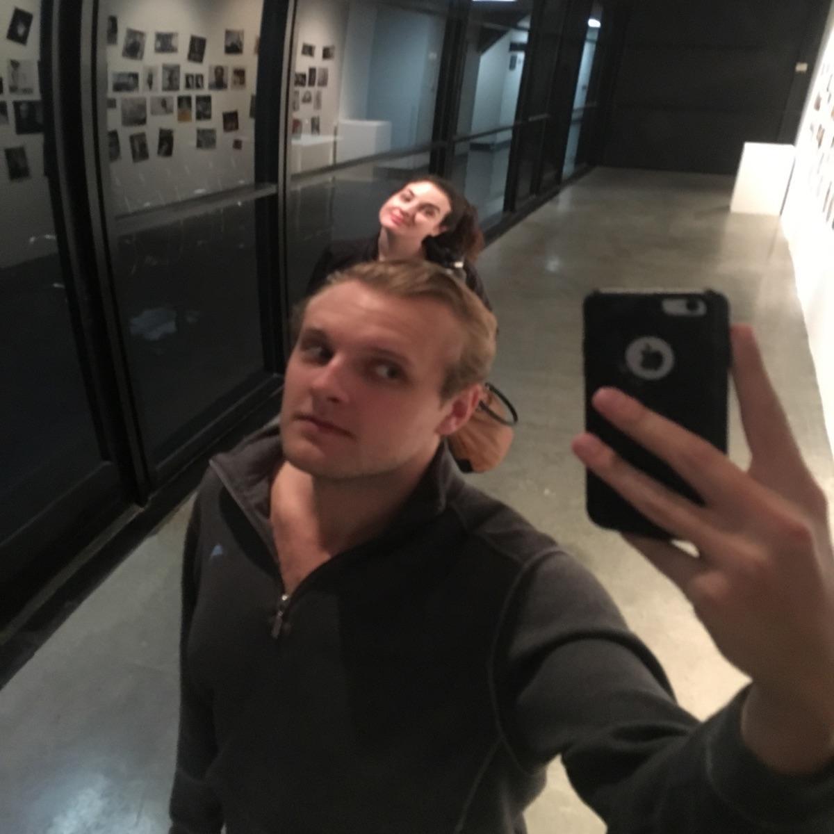 In the halls at ArtCenter College 2017