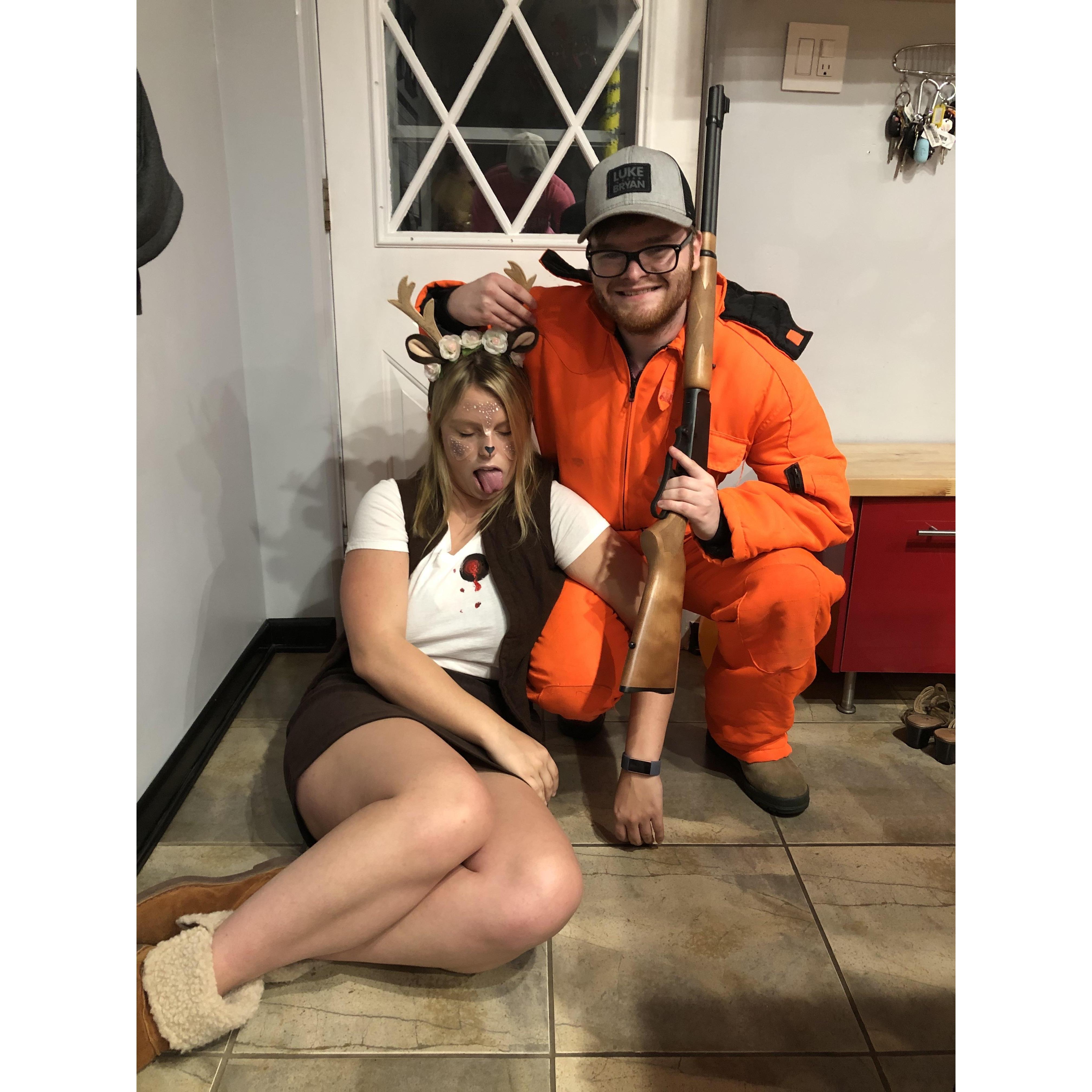 Fourth Halloween together.