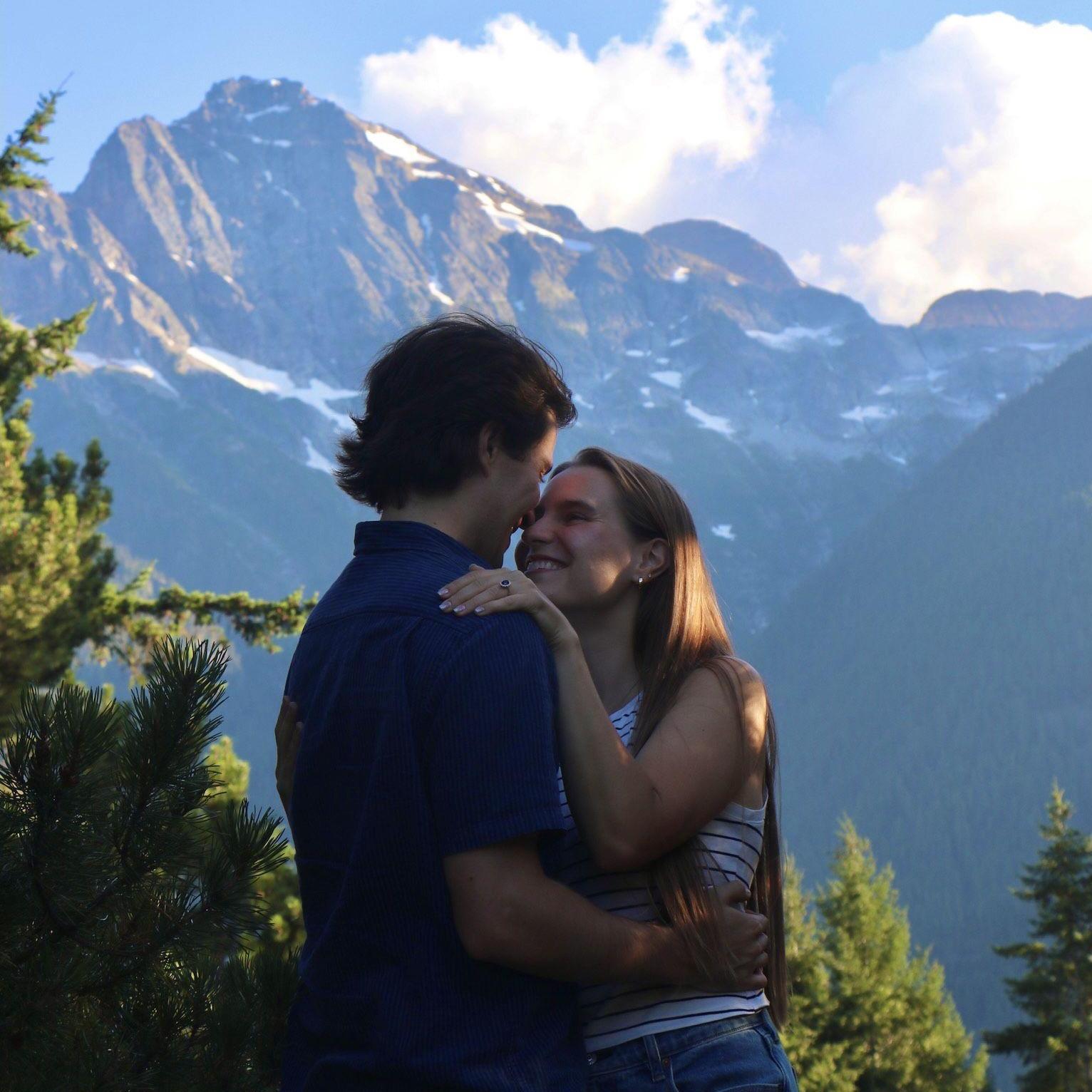Right after arriving to the North Cascades and deciding that we had never seen more spectacular mountains :)