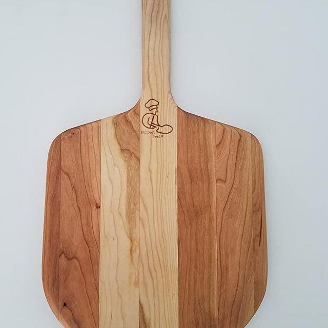 The Baker's Board - Pizza Peel - Gourmet Perfect Peel, 12X14X22 (8" Handle)