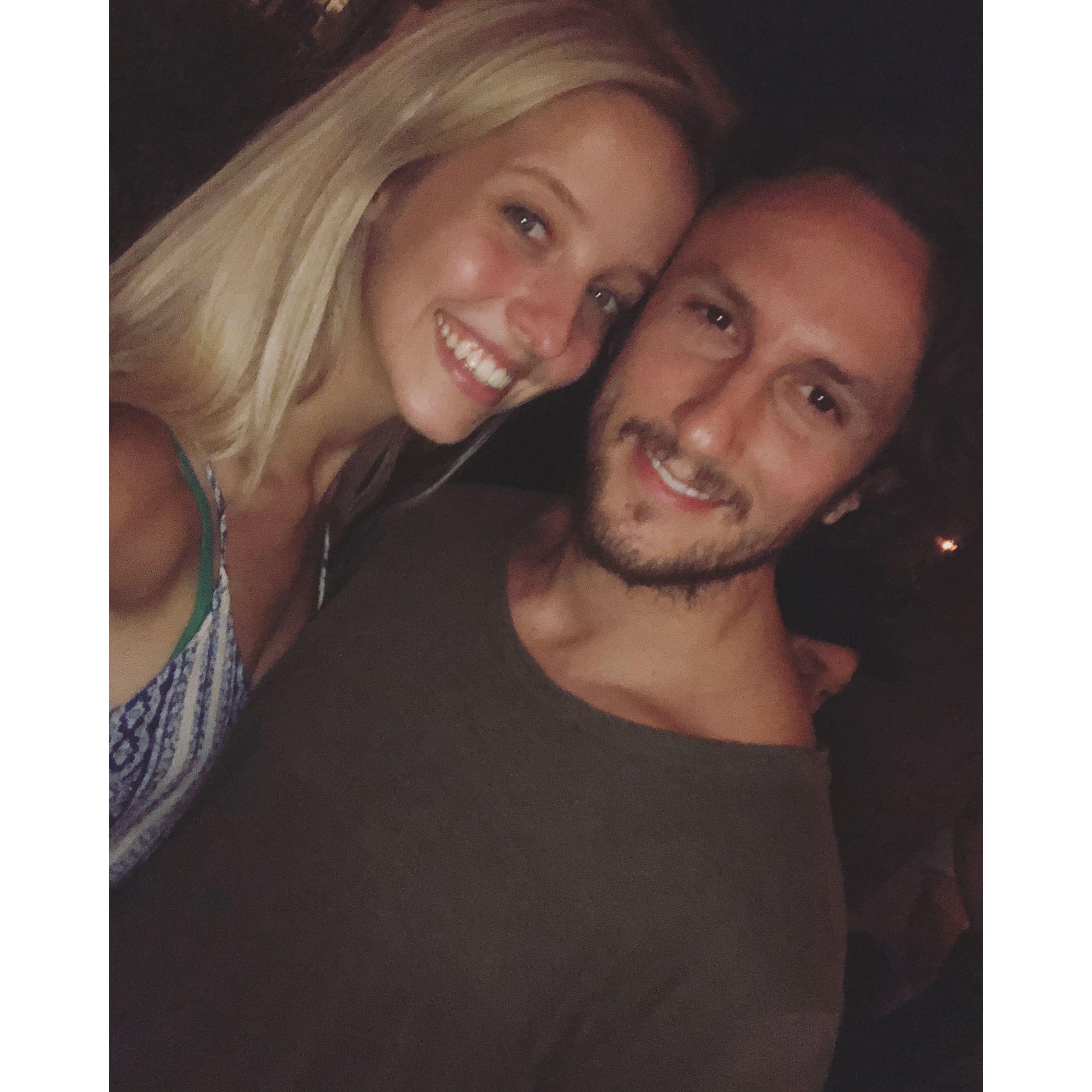 Zach and I lived off Sunset Blvd in West Hollywood for 5 years. One evening walk turned special when we found the street closed for a concert so we stayed and enjoyed the night together!