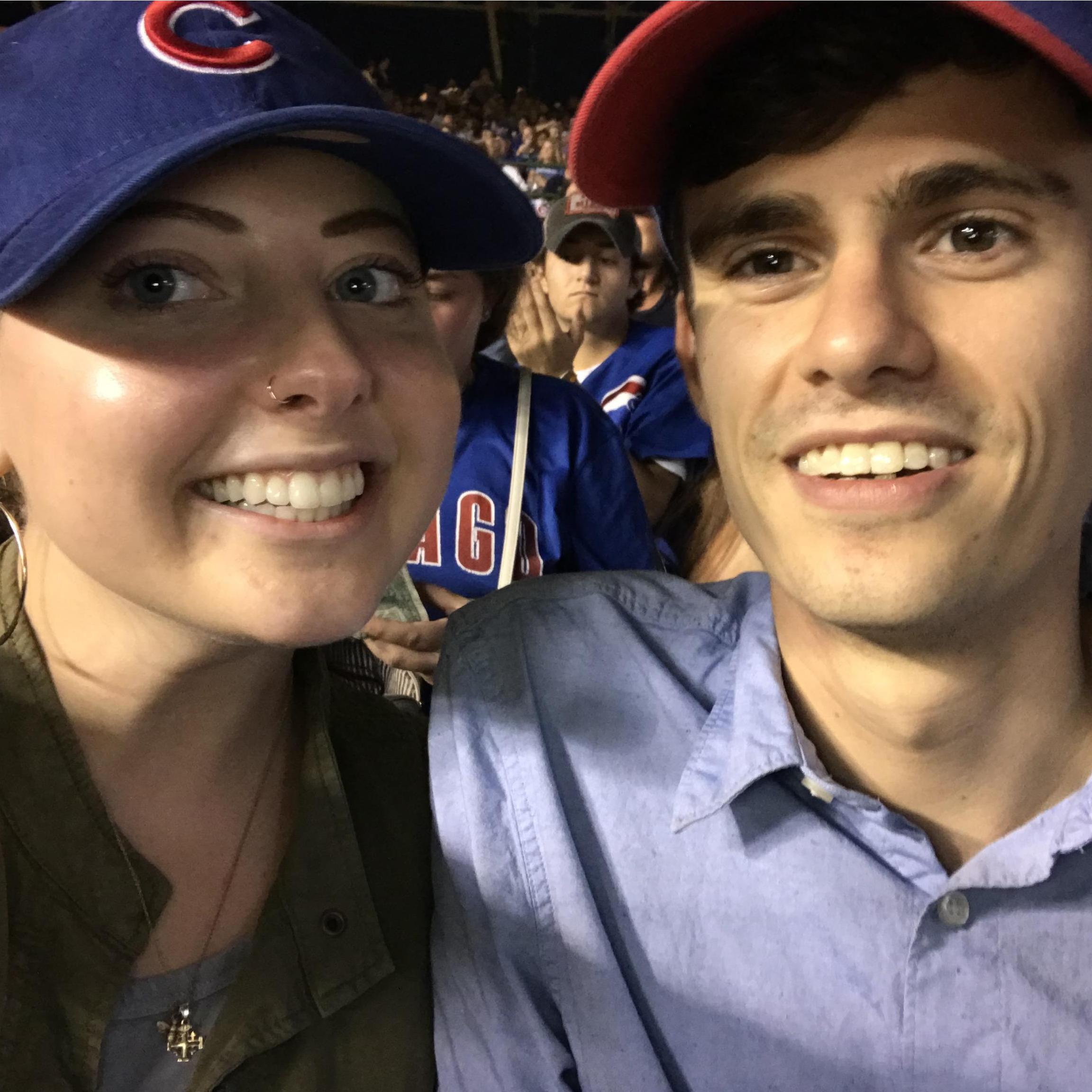 Cubs game in Wrigleyville!