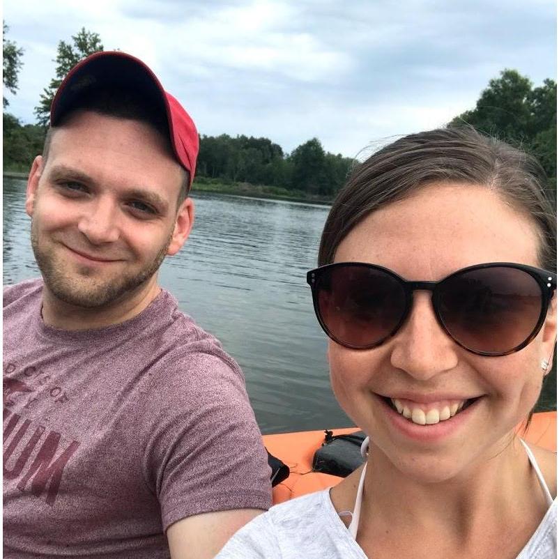 Kayaking on Lake Erie