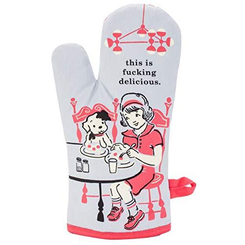 Blue Q Oven Mitts, This is F--king Delicious., 1 Glove 8"
