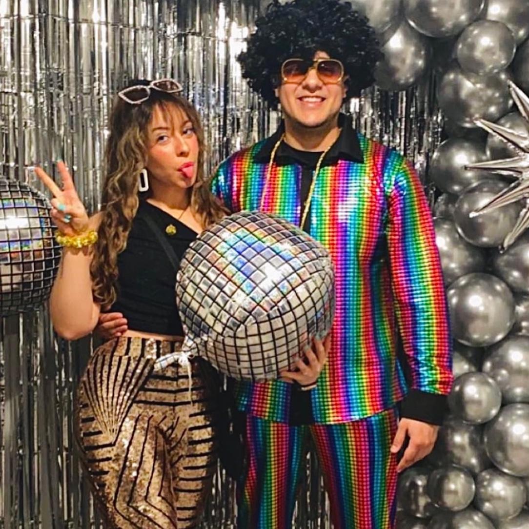 Went all out for Ricky’s nephew Tan’s Disco Bday Party