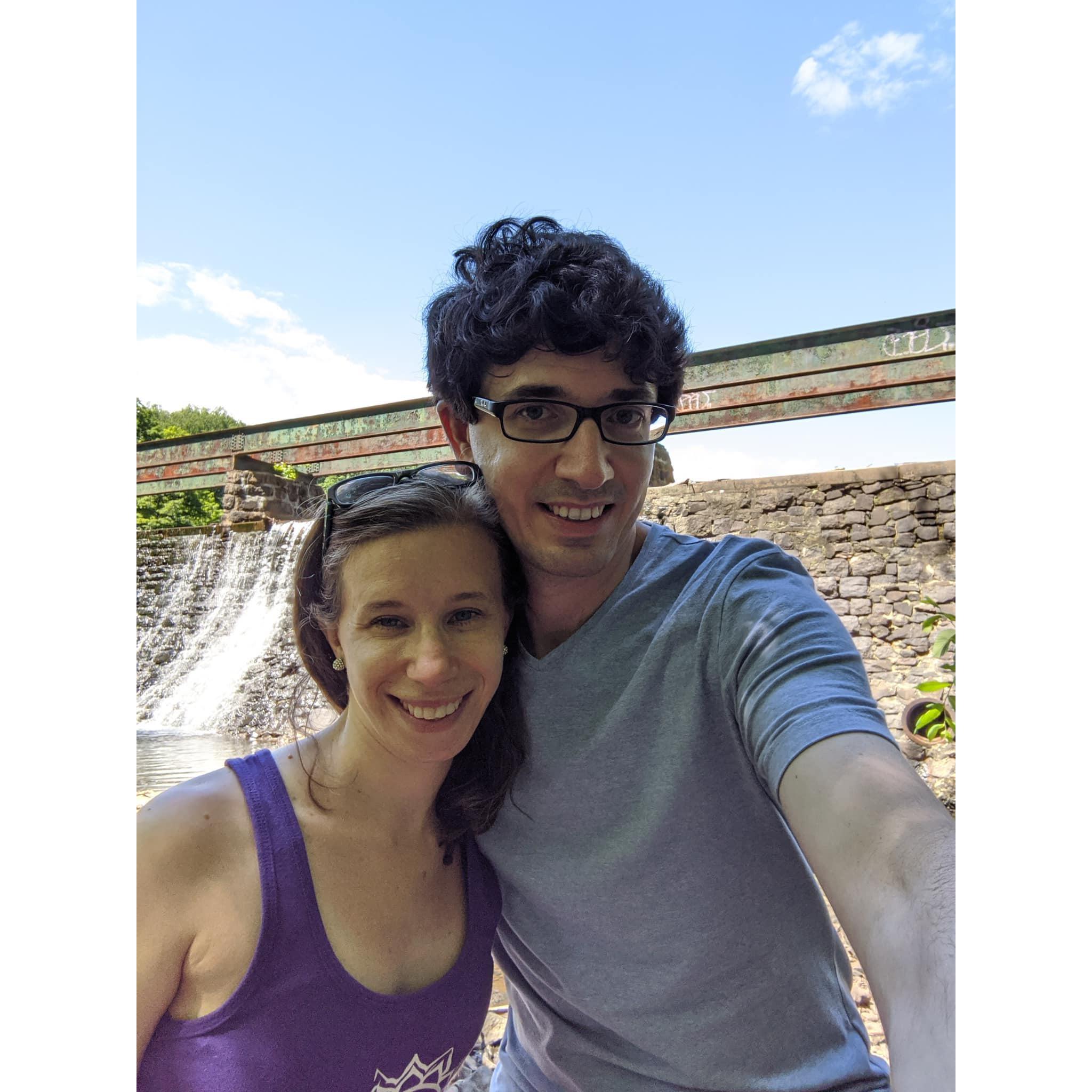 Our Second Date!!!! May 2020
Hiking in Somerset