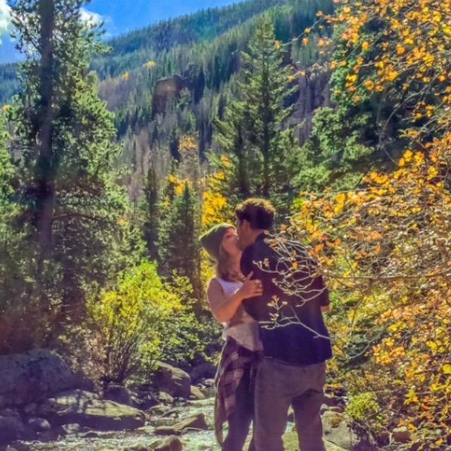 Ryan proposed in Rocky Mountain National Park on an incredibly beautiful autumn day.