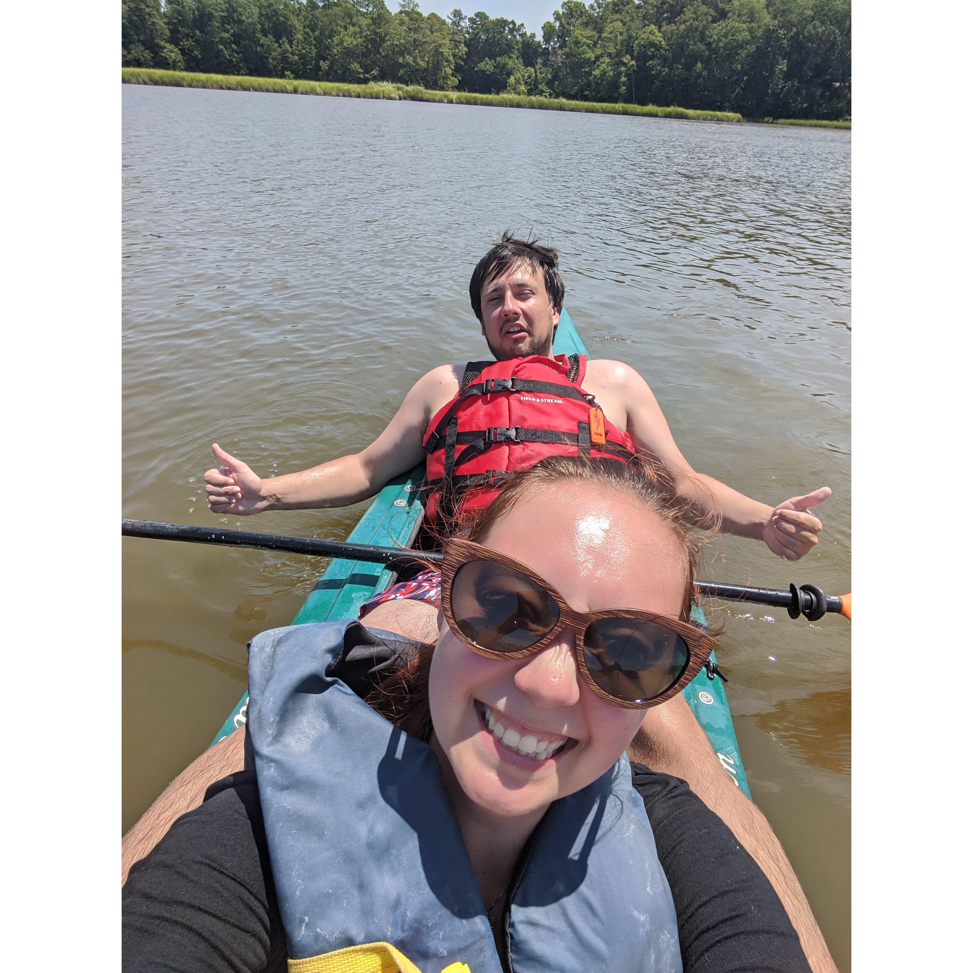 Random saturday kayak trip