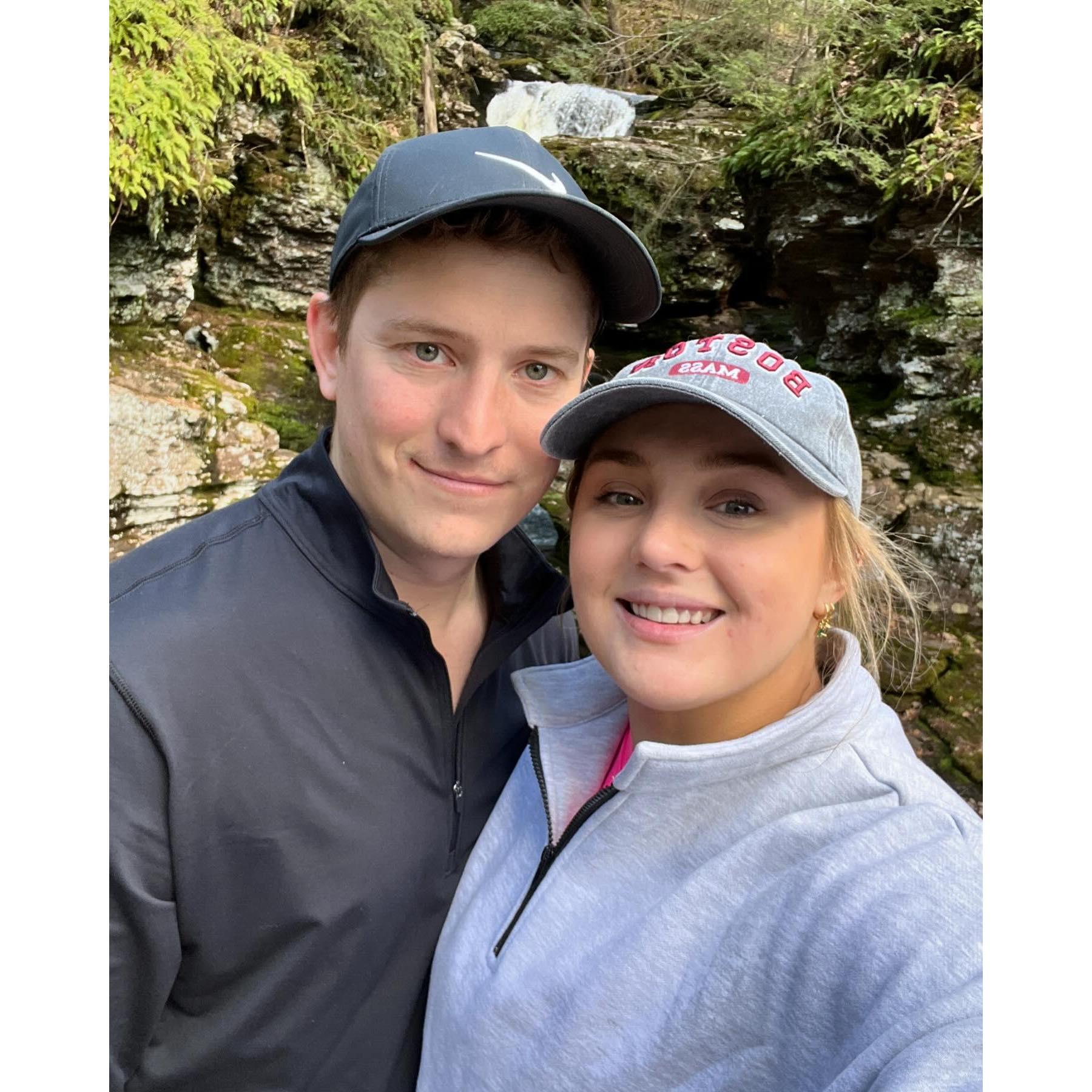 4.20.2024 the day we got engaged!