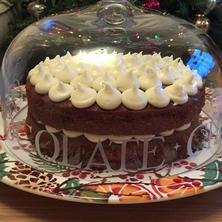 Glass Cake Dome Boxed