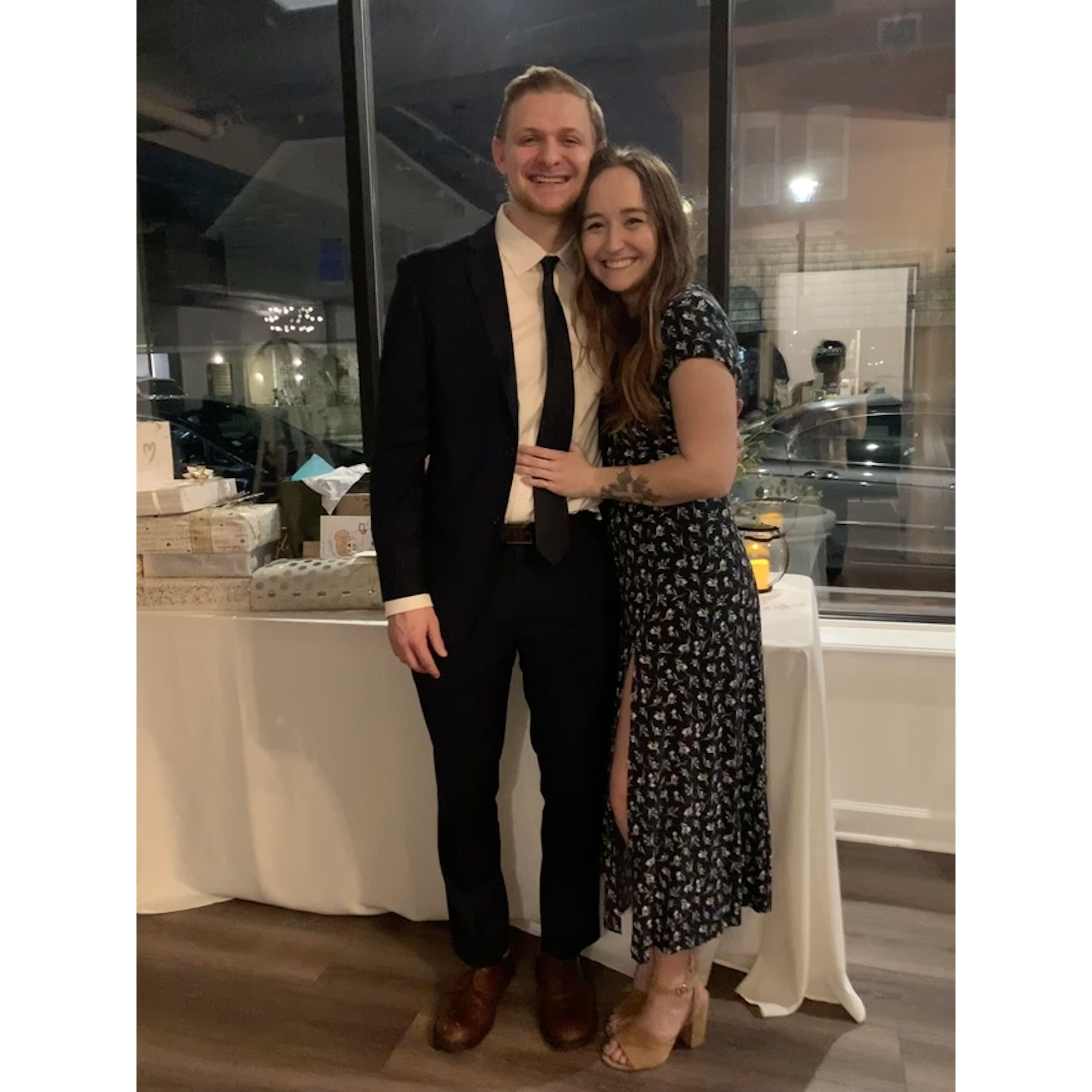 Our first wedding that we attended together! Thank you Jacob and Micah for getting married! :)