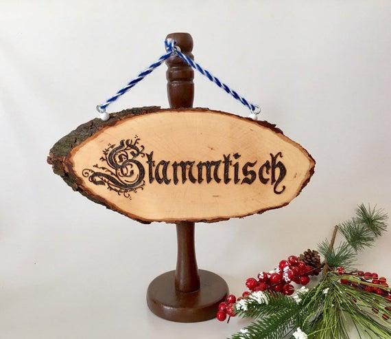 Stammtisch Sign & Stand