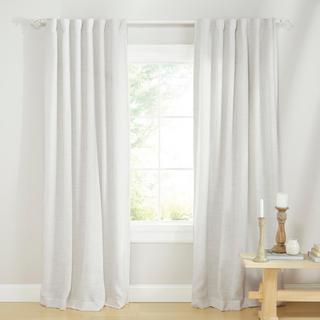 Herringbone Blackout Curtain Panel