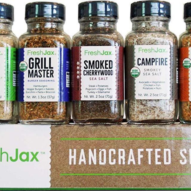 FreshJax Smoked Spices Gift Set, (Set of 5)