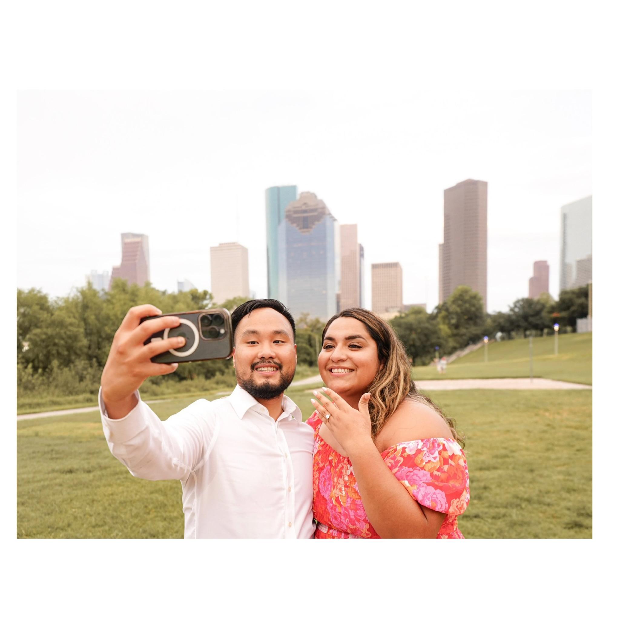The future Mr. and Mrs.