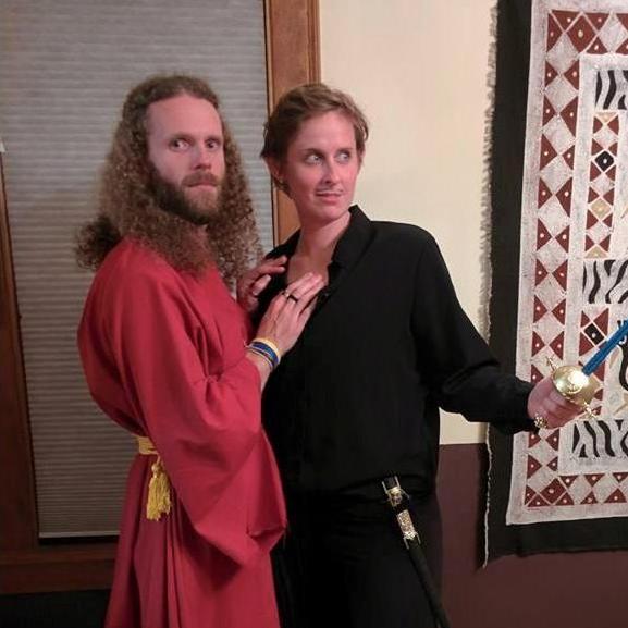 Halloween as Princess Buttercup and Westley