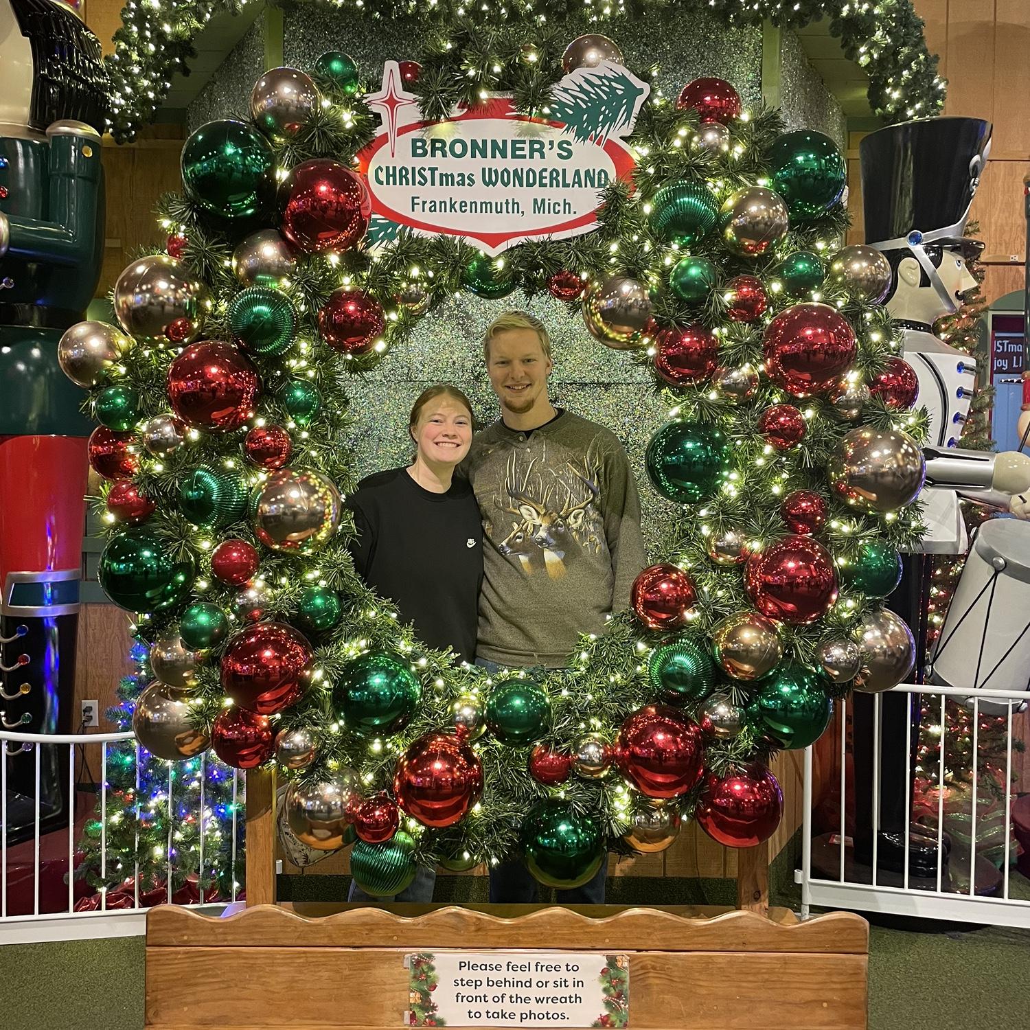 Zach’s First time at Bronners Christmas Wonderland