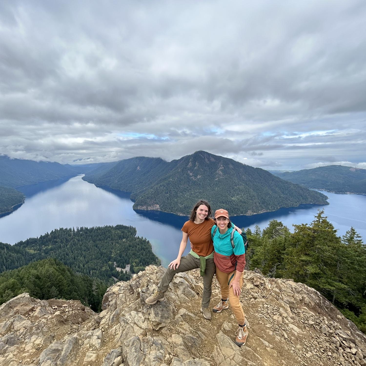 Mt storm king hike. Where Erin realized the EXTENT of Inga’s fear of heights