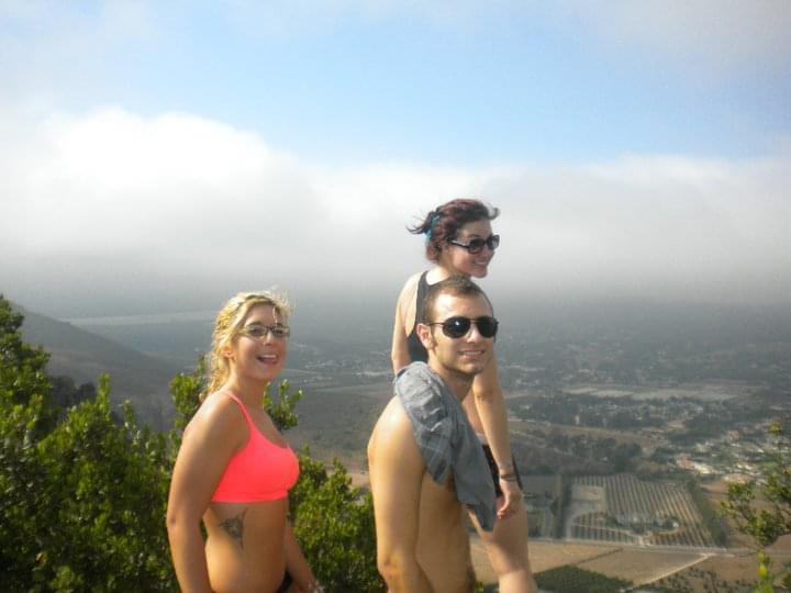 September 2010 Our first photo together!