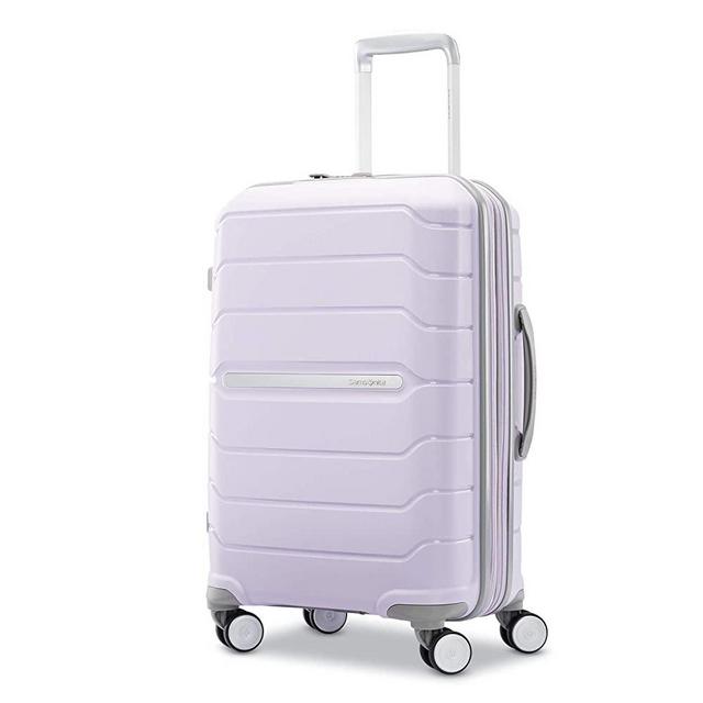 Samsonite Freeform Hardside Expandable with Double Spinner Wheels, Lilac, Carry-On 21-Inch