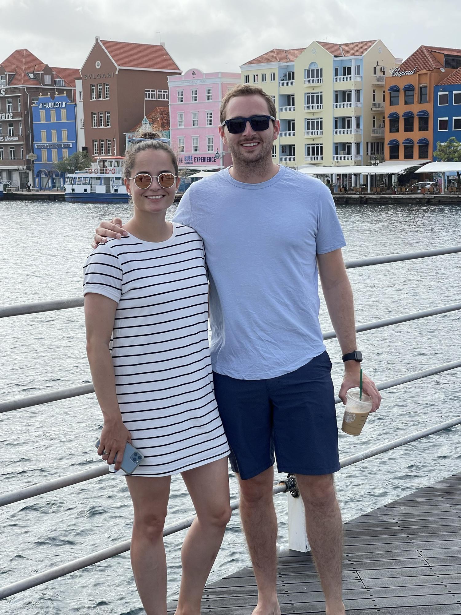 2020: Patrick's first time in Curacao!