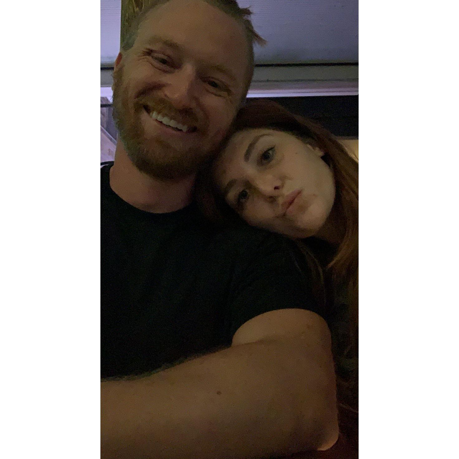 Our first ever picture together