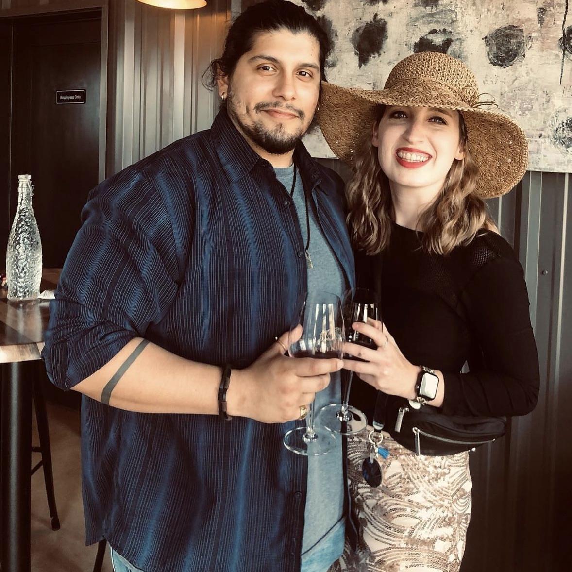 Year 4 - 2022
Matt & Kalie at another winery. 🍷 Celebrating Kalie’s 30th with Blake the Rhino at the Rhinory in Fredericksburg, TX.