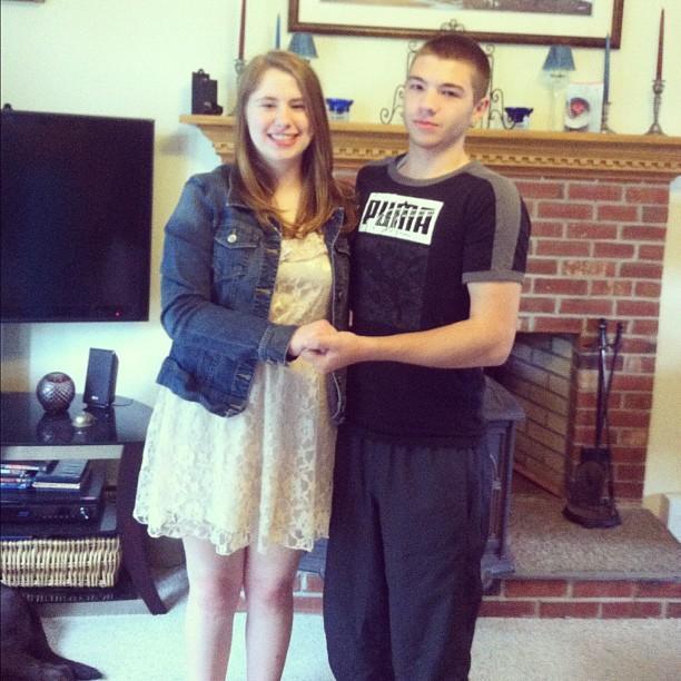 Our "we never went to prom" prom photo.