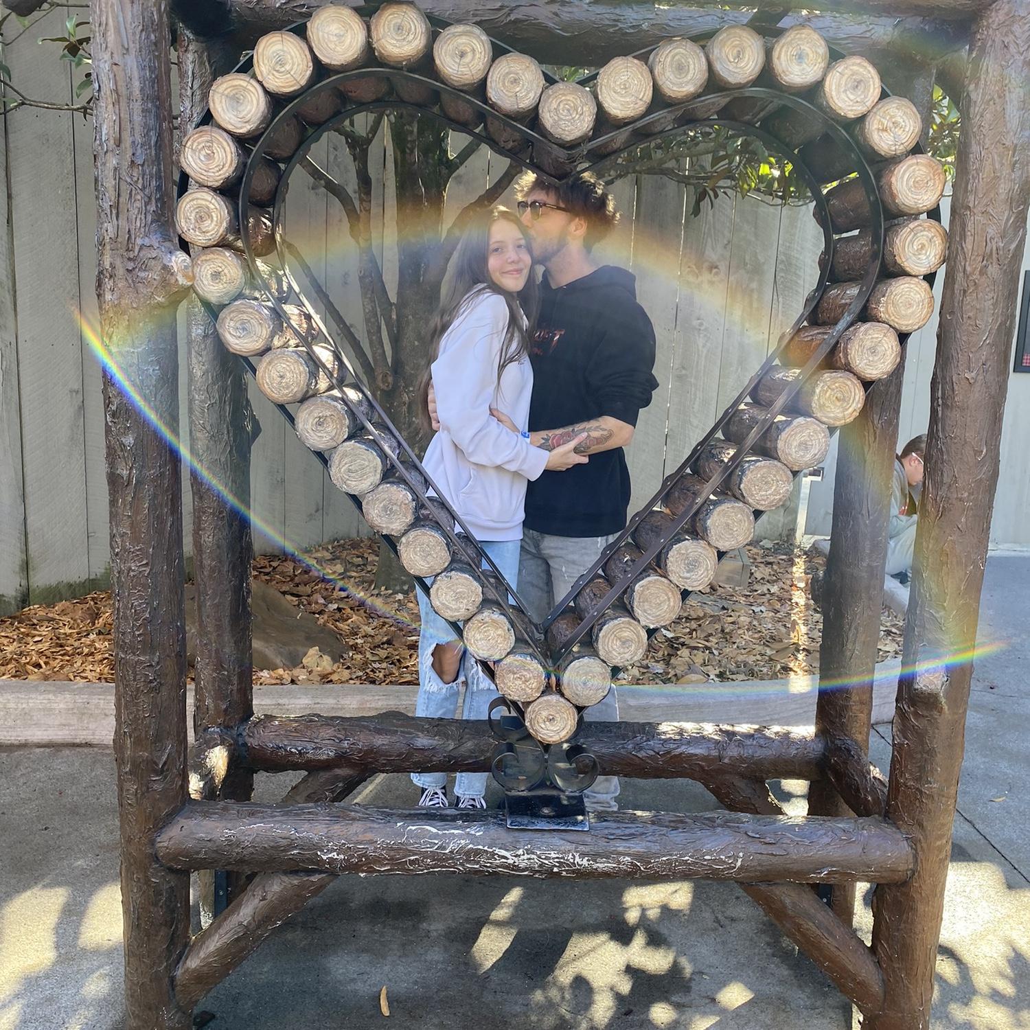 Our first time at Dollywood together❤️