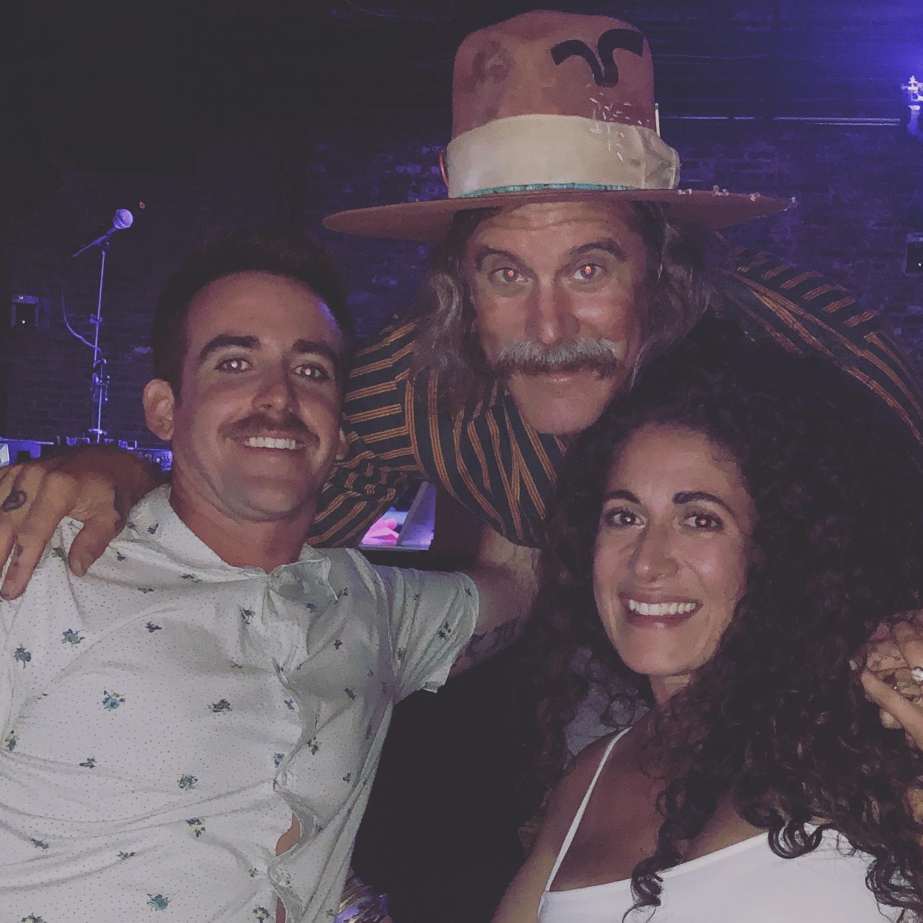 Meeting the man, Donavon Frankenreither, who brought us together with his music!