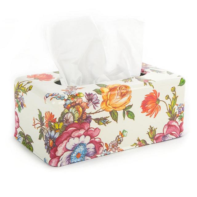 MacKenzie-ChildsFlower Market Standard Tissue Box Holder