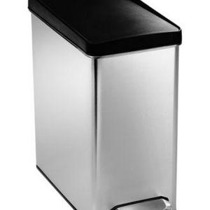 simplehuman - Trash Can, 10 Liter Profile Step
