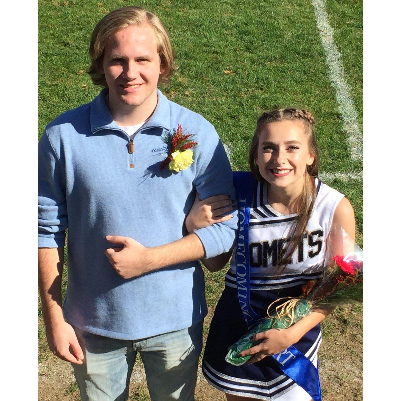 Homecoming football game. Fall 2016.