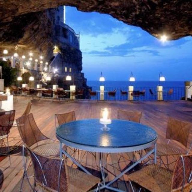 Honeymoon; Amalfi Coast Cave Dinner
