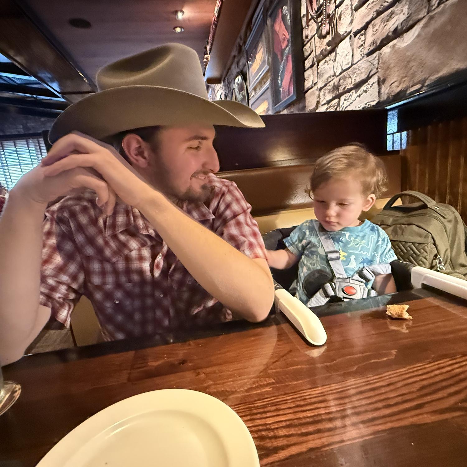 Dinner out as a family