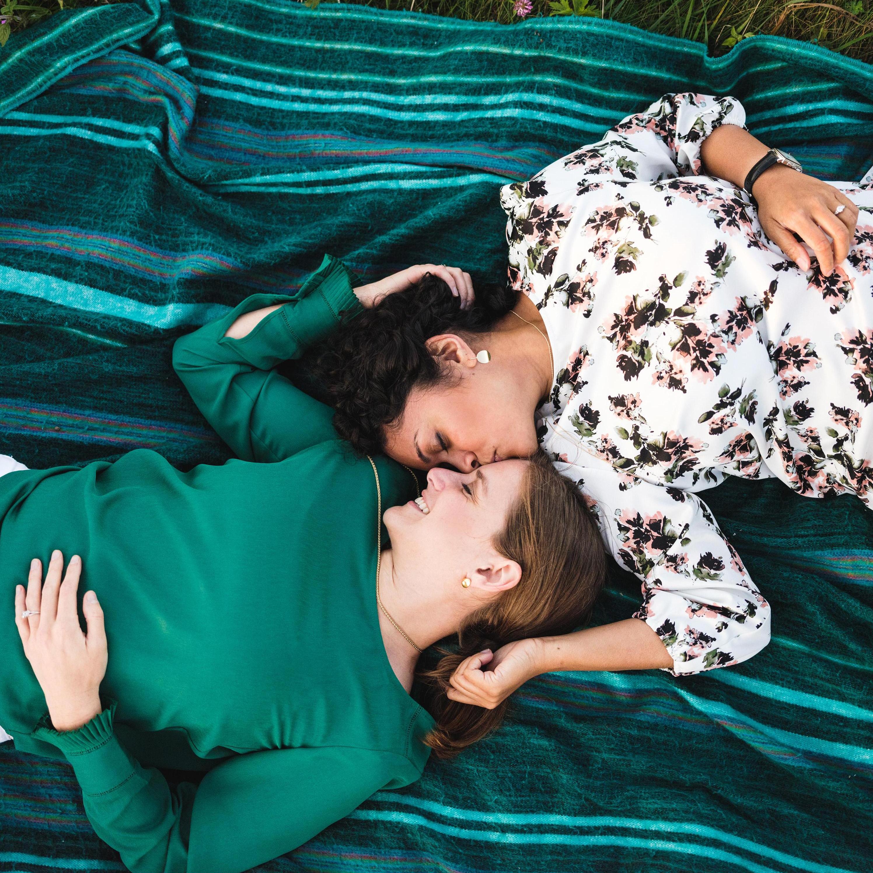 Engagement Shoot at Max Patch, NC.