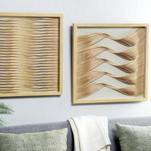 Coastal Abstract Wall Art, Set of 2